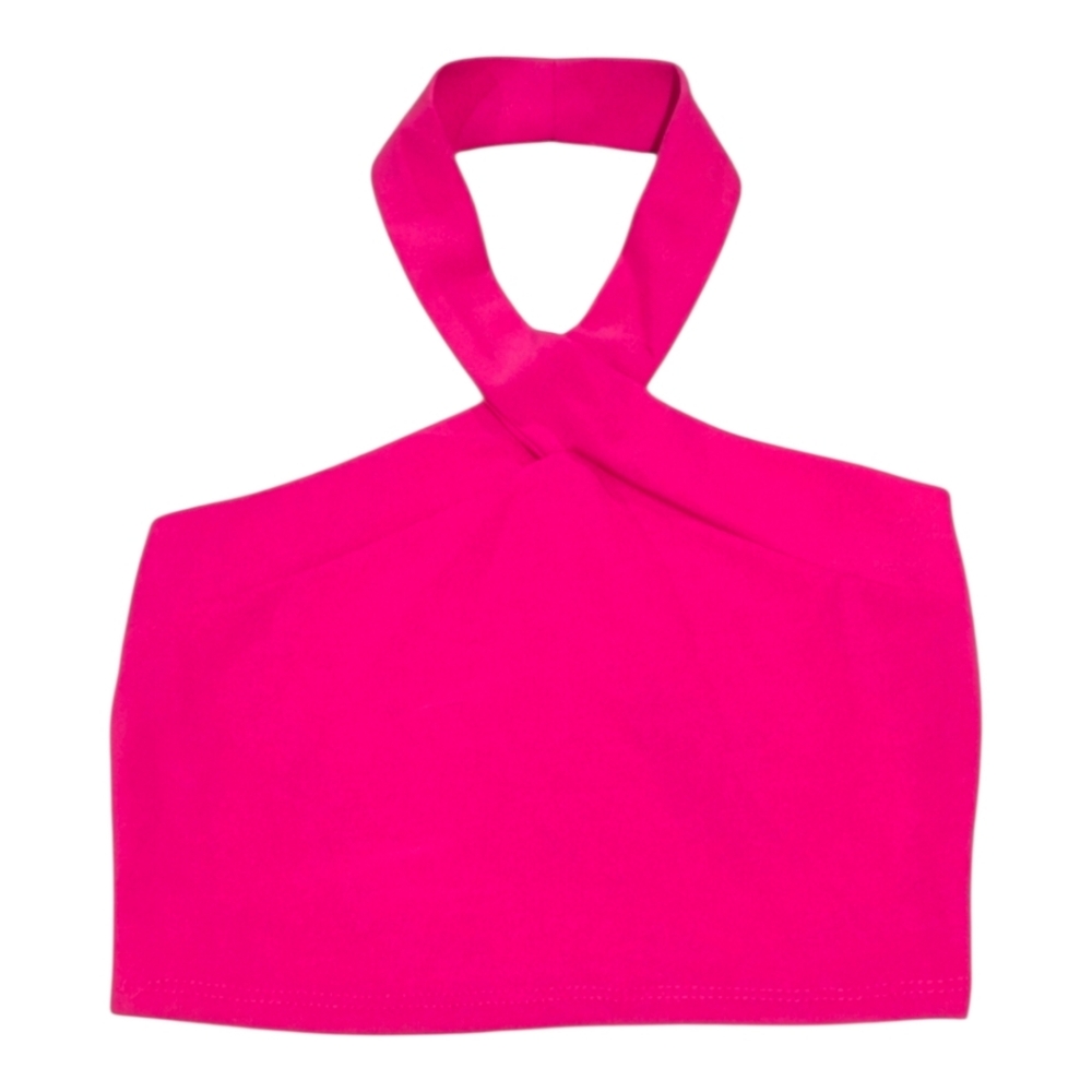 21‎ Saints Halter Crop Top Size Small NEW